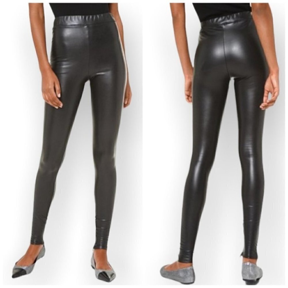 Michael Kors Faux Leather Legging size 00